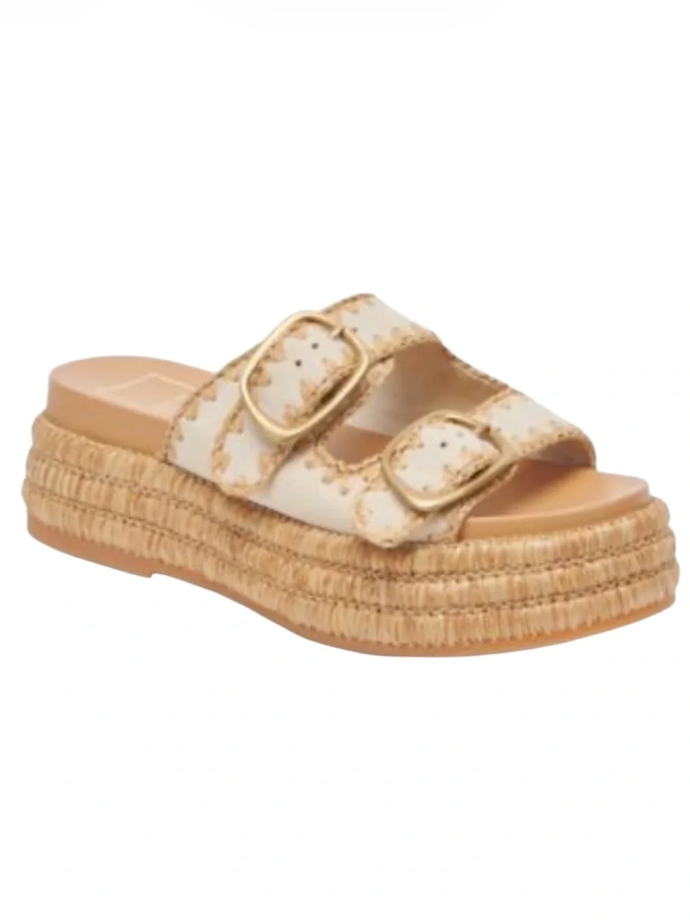 Dolce Vita Wanika Platform Sandals In Sand Size 10